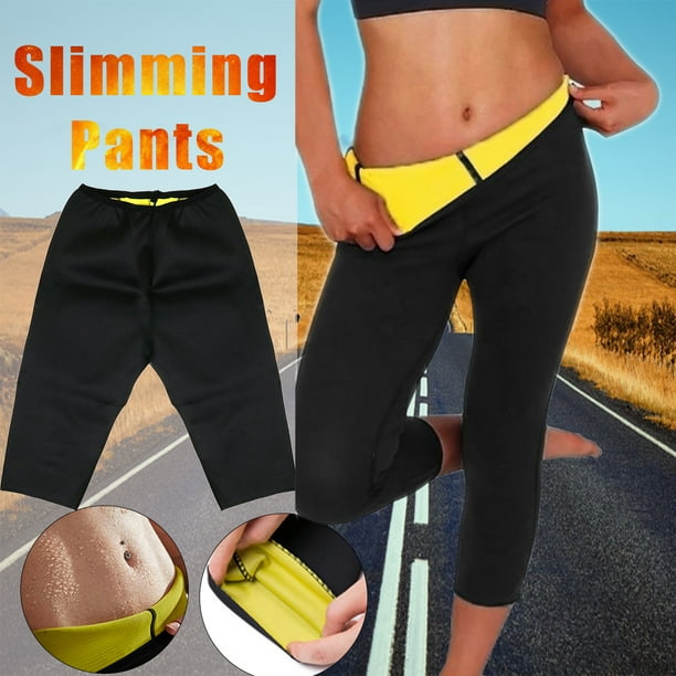 Women Hot Sweat Sauna Body Shaper Pants Neoprene Slimming Thermo Gym Trousers